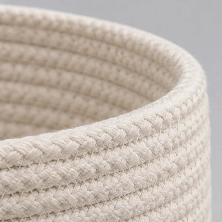 Loop Catchall, Natural — material and construction detail