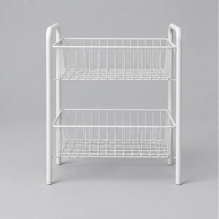 Open Shelf System, White — full product view